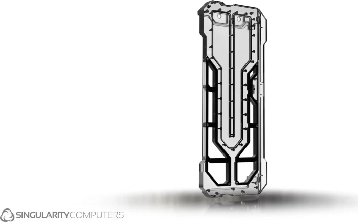 Singularity Computers Spectre 4 Aevum Elite, Silver, Distro-Plate, Verteilerplatte (SC-SPEC4-AEV-EL) – Bild 3 von 4