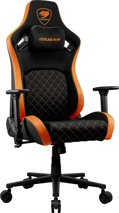 Cougar Defensor F CGR-DFF-ORB Gamingstuhl, schwarz/orange