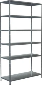 Schulte Lagertechnik PowerMAX Schwerlastregal 120x230x50cm verzinkt