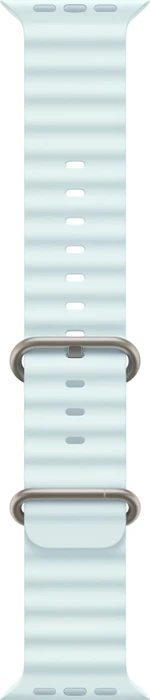 Apple Ocean Armband Verlängerung für Apple Watch Ultra 49mm kristallblau/titan natur
