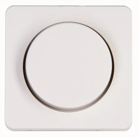 Kopp Milano Dimmer-Abdeckung für Druck-Wechseldimmer, weiß