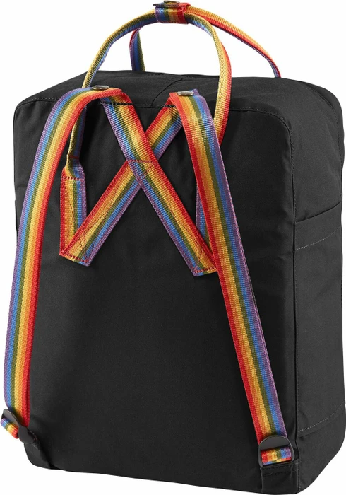 Fjällräven Kanken Rainbow black/rainbow pattern