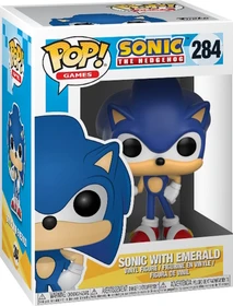 FunKo Pop! Games - Sonic the Hedgehog - Sonic with Emerald