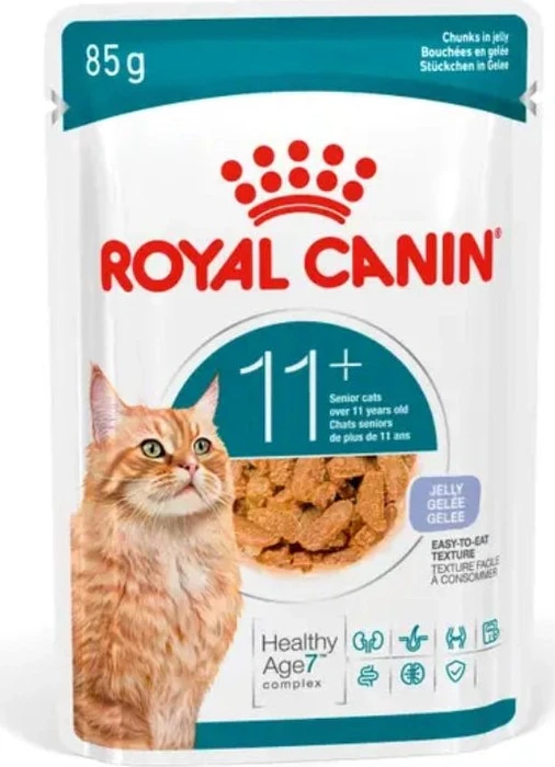 Royal Canin AGEING 11+ Stückchen in Gelee, 85g