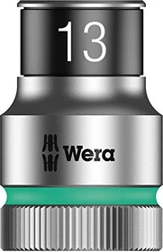 Wera 8790 HMC HF Zyklop Außensechskant Steckschlüssel 1/2", 13x37mm
