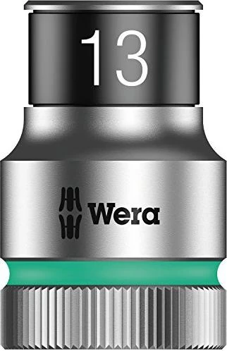 Wera 8790 HMC HF Zyklop Außensechskant Steckschlüssel 1/2", 13x37mm