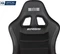 Next Level Racing ERS5 Elite Liegesitz, PU Leather & Suede Edition, schwarz Vorschaubild
