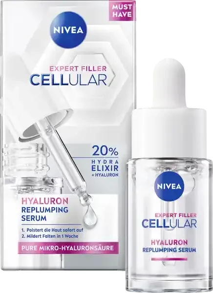 Nivea Hyaluron Cellular Expert Filler Hyaluron Replumping Serum