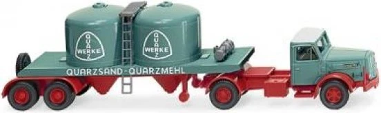 Wiking Chemikaliensattelzug Henschel Quarzwerke
