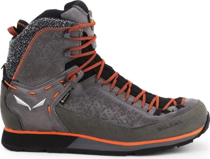 Salewa Mountain Trainer 2 Winter GTX brown/grey/fluo orange (Herren)