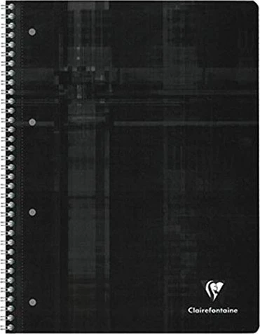 Clairefontaine Collegeblock, A4, glatt, 80 Blatt