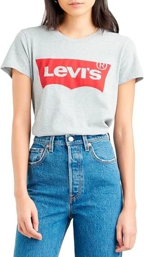 Levi's The Perfect T-Shirt kurzarm heather grey (Damen)