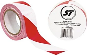 Markierungsband weiß/rot, 50mm/33m, 1 Stück
