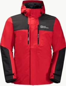 Jack Wolfskin Jasper 3in1 Funktionsjacke adrenaline red (Herren)