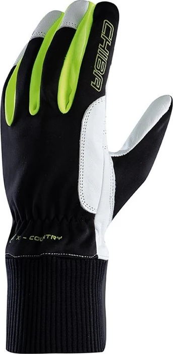 Chiba Nordic Plus Handschuhe black/neon yellow