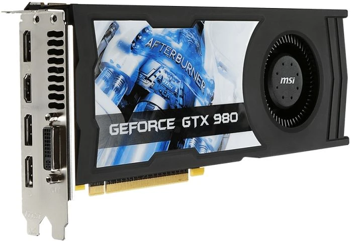 MSI GeForce GTX 980 4GD5 OCV1, 4GB GDDR5, DVI, HDMI, 3x DP