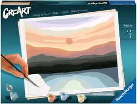 Ravensburger Malen nach Zahlen Minimalistic Landscape