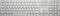 HP 970 Dual-Mode Wireless Keyboard, silber, USB/Bluetooth, DE Vorschaubild