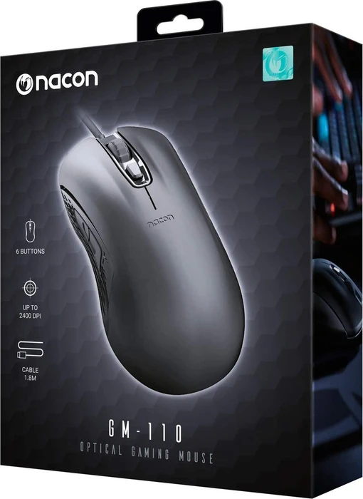 Nacon GM-110 Gaming Mouse schwarz, USB