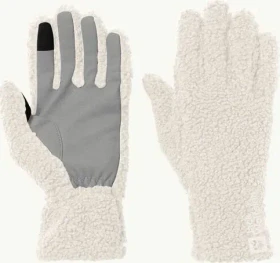 Jack Wolfskin High Curl Handschuhe cotton white (Damen)
