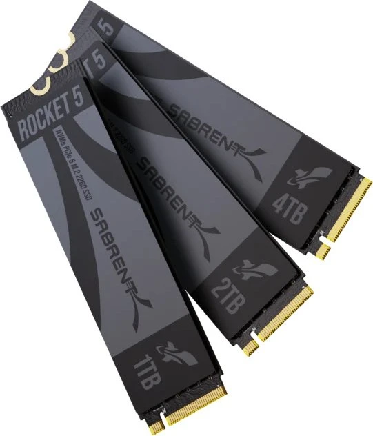 Sabrent Rocket 5 NVMe PCIe 5.0 4TB, M.2 2280 / M-Key / PCIe 5.0 x4