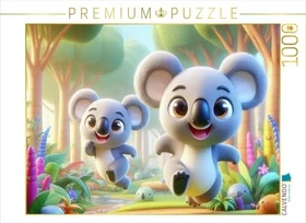 Calvendo Zwei Koalas im Wettrennen durch ihren Wald