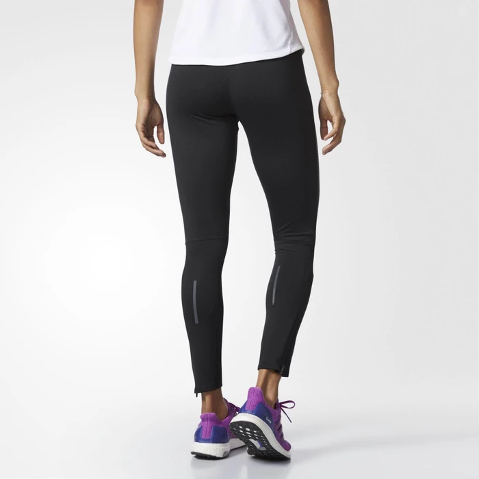 adidas Response Climawarm Tights Laufhose lang schwarz (Damen)
