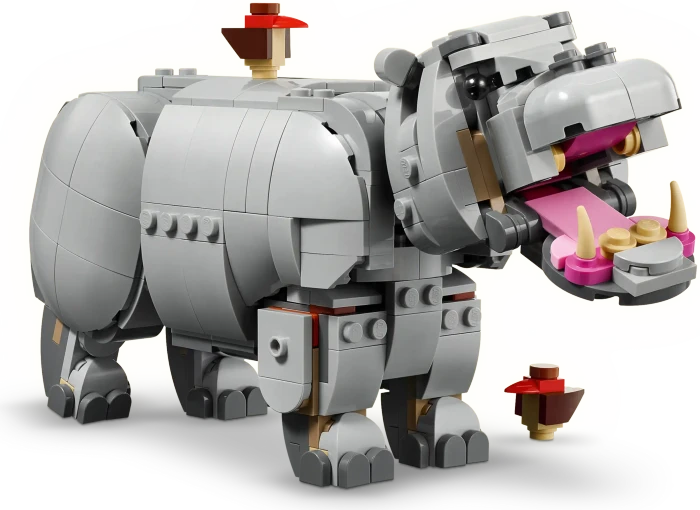 LEGO Creator 3in1 - Wilde Tiere: Prächtiges Nashorn mit Vögeln