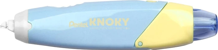 Pentel KNOKY 5mmx0m Korrekturroller hellblau, Blister