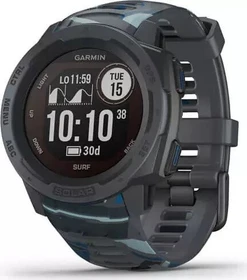 Garmin Instinct Solar Surf pipeline