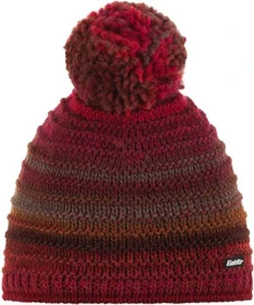 Eisbär Mikata Pompon Mütze rot/braun