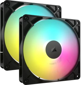 Corsair RS Series RS140 ARGB, schwarz, 140mm, 2er-Pack