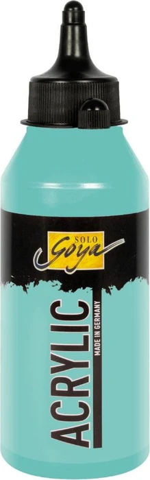 Kreul Solo Goya Acrylic Acrylfarbe, türkisblau hell, 250ml