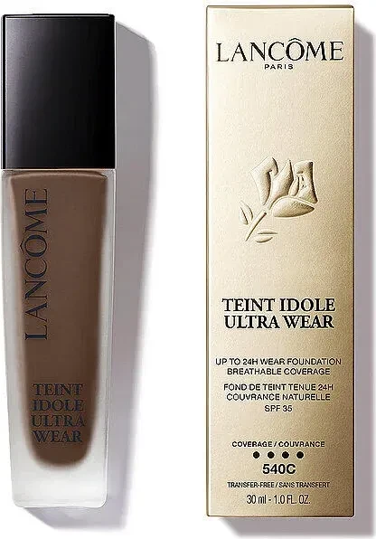 Lancôme Teint Idole Ultra Wear 24h Breathable Foundation 540C LSF35, 30ml