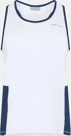 Head Club Funktionsshirt ärmellos white/dress blue (Damen)