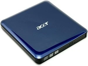 Acer DVD+/-RW DL, SlimLine blau, USB 2.0