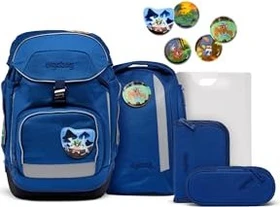 Ergobag Pack WaldmonstBär 2023 Schulrucksack-Set, 6-tlg.