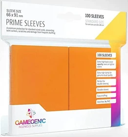 Gamegenic Prime Sleeves orange, 100 Stück