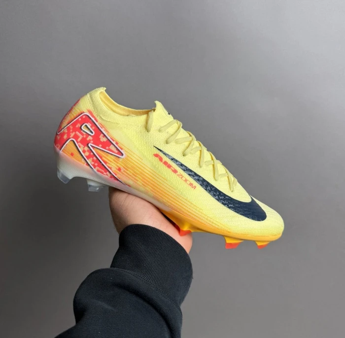 Nike Mercurial Vapor 16 Elite Kylian Mbappé FG Low-Top light laser orange/armory navy (Herren)
