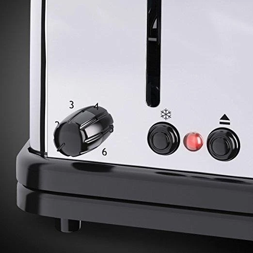 Russell Hobbs Oxford 2-Schlitz Langschlitz-Toaster