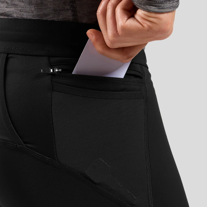 Odlo X-Alp Winter Laufhose lang schwarz (Herren)