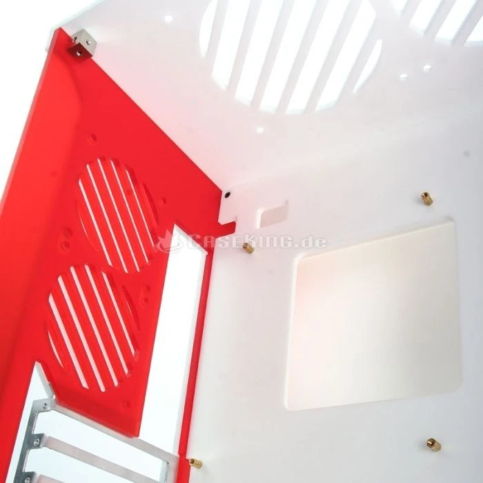 Parvum Systems S2.0 weiß/rot, Acrylfenster
