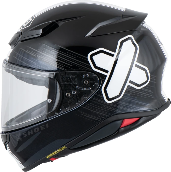 Shoei NXR2 Ideograph matt schwarz/weiß/blau