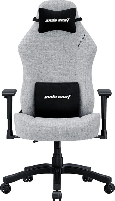 Anda Seat Luna Premium Stoff Gamingstuhl, grau