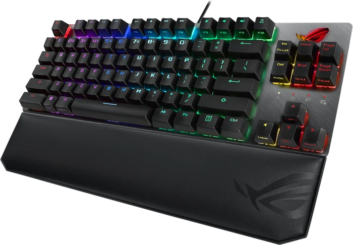 ASUS ROG Strix Scope NX TKL Deluxe, schwarz/grau, ROG NX RED, USB, US