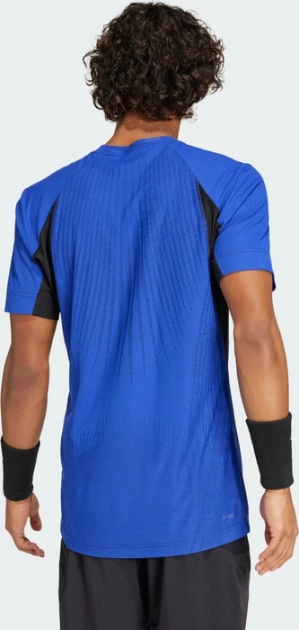 adidas Tennis Pro Airchill FreeLift Funktionsshirt kurzarm lucid blue/black (Herren)