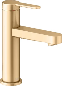 Keuco IXMO 59502 Einhebel-Waschtischmischer 100 IXMO Flat messing gebürstet