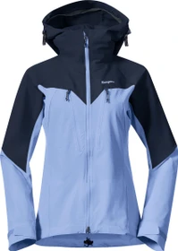 Bergans Tind Softshell Funktionsjacke blueberry milk/navy blue (Damen)