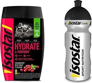 isostar Hydrate & Perform Cranberry Red Fruits 400g