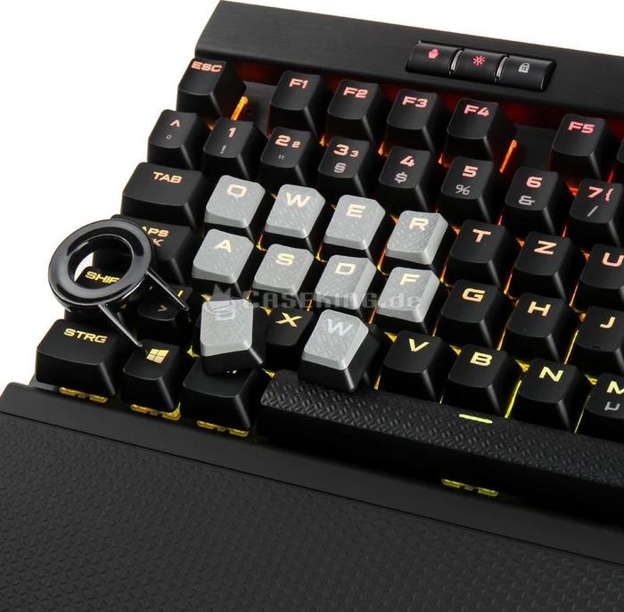 Corsair Gaming K70 RGB MK.2, MX SILENT RGB RED, USB, ND